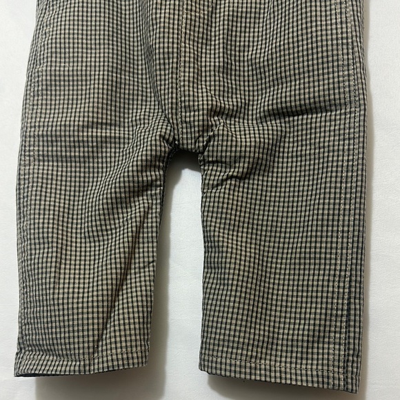 FAO Schwarz Black and White Overalls with Sturdy Fabric - Picture 4 of 9